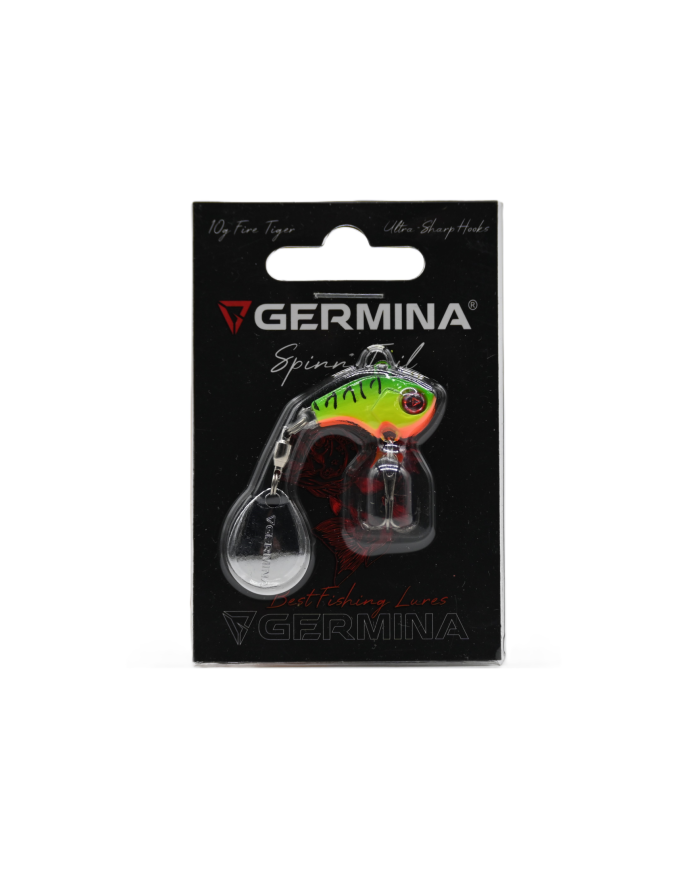 Wirujący Ogonek GERMINA Spinn Tail 10g Fire Tiger
