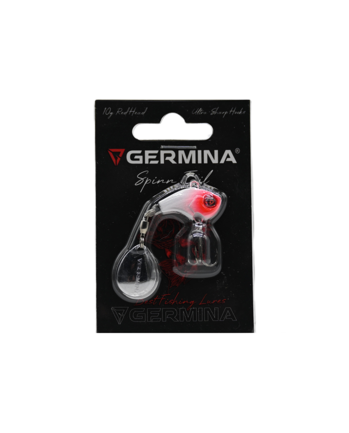 Wirujący Ogonek GERMINA Spinn Tail 10g Red Head