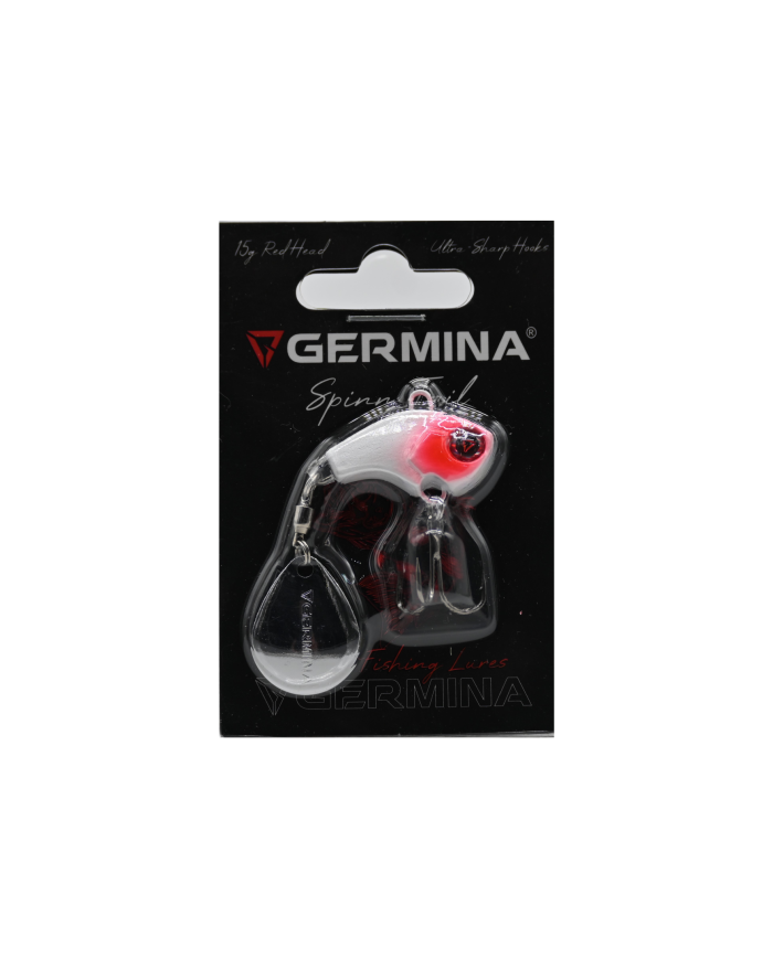 Wirujący Ogonek GERMINA Spinn Tail 15g Red Head