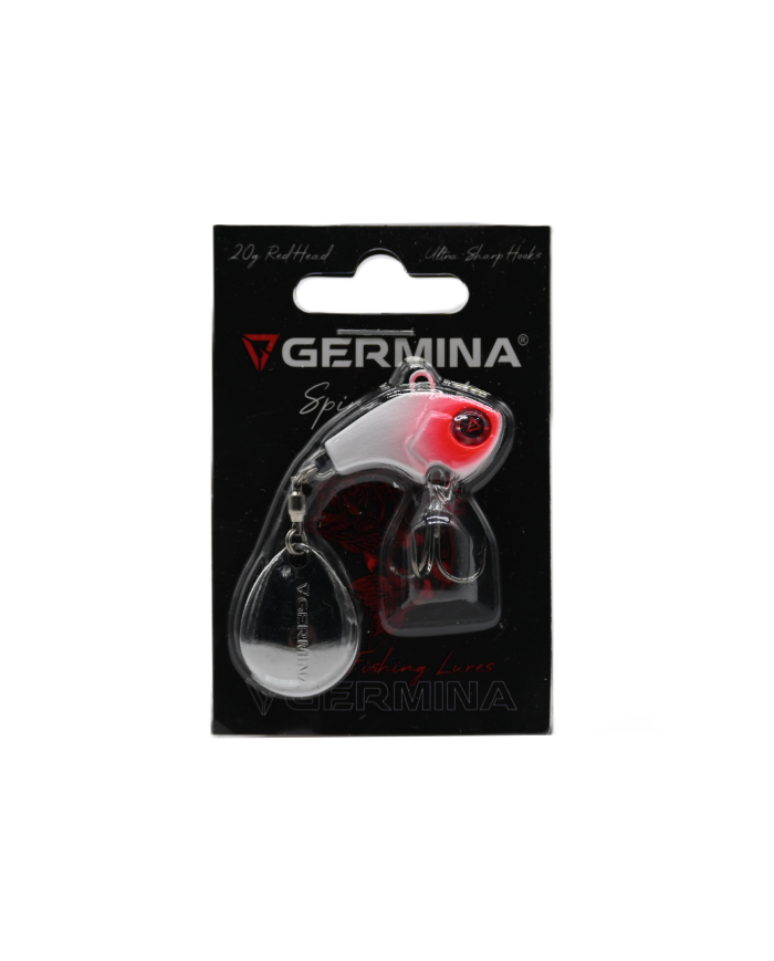 Wirujący Ogonek GERMINA Spinn Tail 20g Red Head
