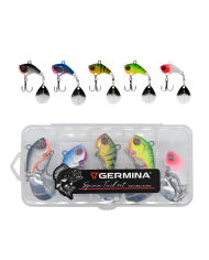 Zestaw 5x Wirujący Ogonek GERMINA Spinn Tail 20g + Pudełko