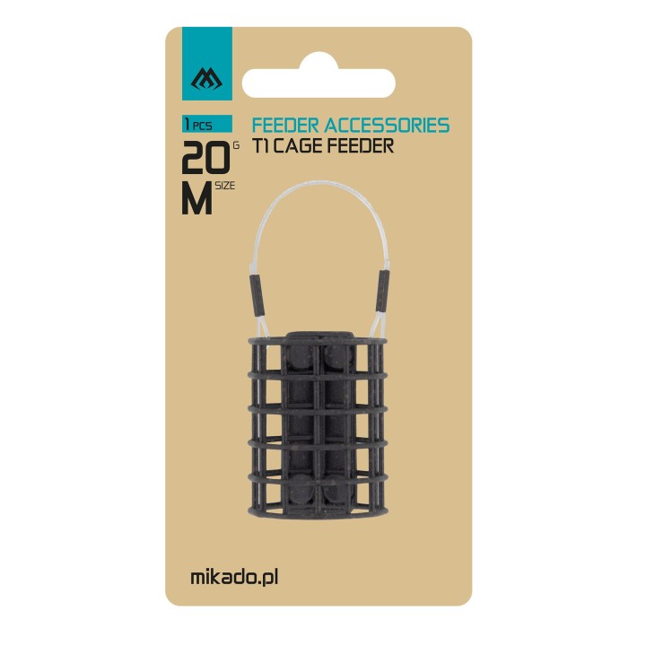 Koszyczek Zanętowy MIKADO T1 Cage Feeder - roz. M - 30g