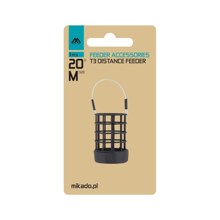 Koszyczek Zanętowy MIKADO T3 Distance Feeder - roz. M - 40g