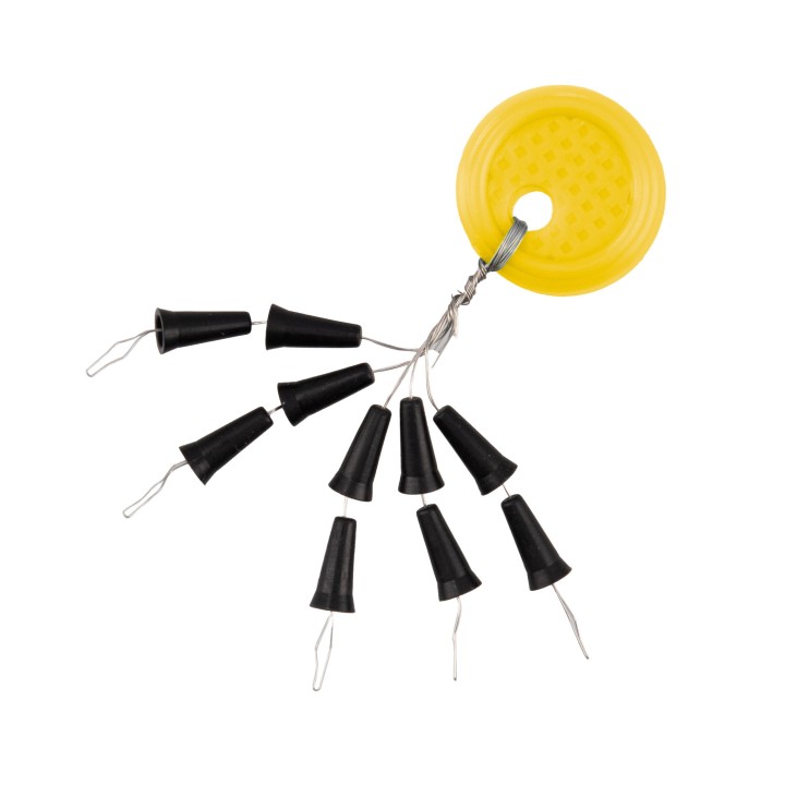 Stopery MIKADO Running Feeder Stoppers - roz. M - op. 10 szt.