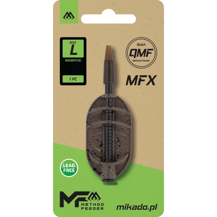 Koszyczek MIKADO Method Feeder MFX - Q.M.F. roz. L 30g