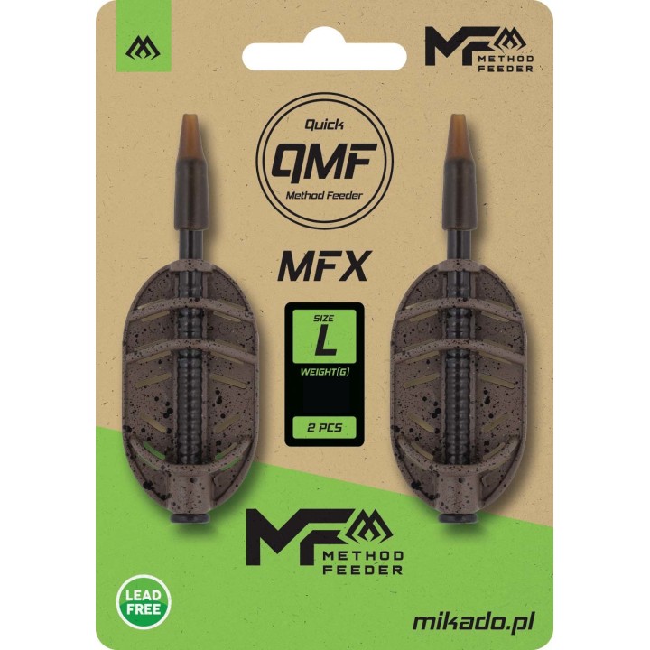 Koszyczek MIKADO Method Feeder MFX - Q.M.F. roz. L 20g - 2 szt.