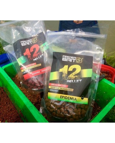 Pellet 12mm FEEDER BAIT 800g - Epidemia Pellet 12mm FEEDER BAIT 800g - Epidemia
