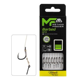 Przypony MIKADO MF14 Z Igłą Hak nr 14 Plecionka 0.12mm/10cm - op. 8 szt.
