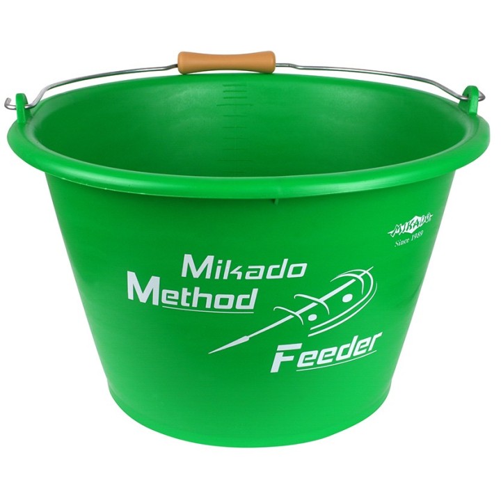 Wiadro MIKADO Method Feeder 17l Zielone