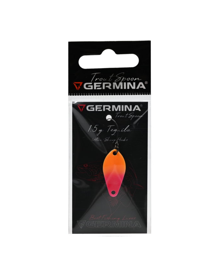 Błystka Wahadłowa GERMINA Trout Spoon 1.5g - Tequila