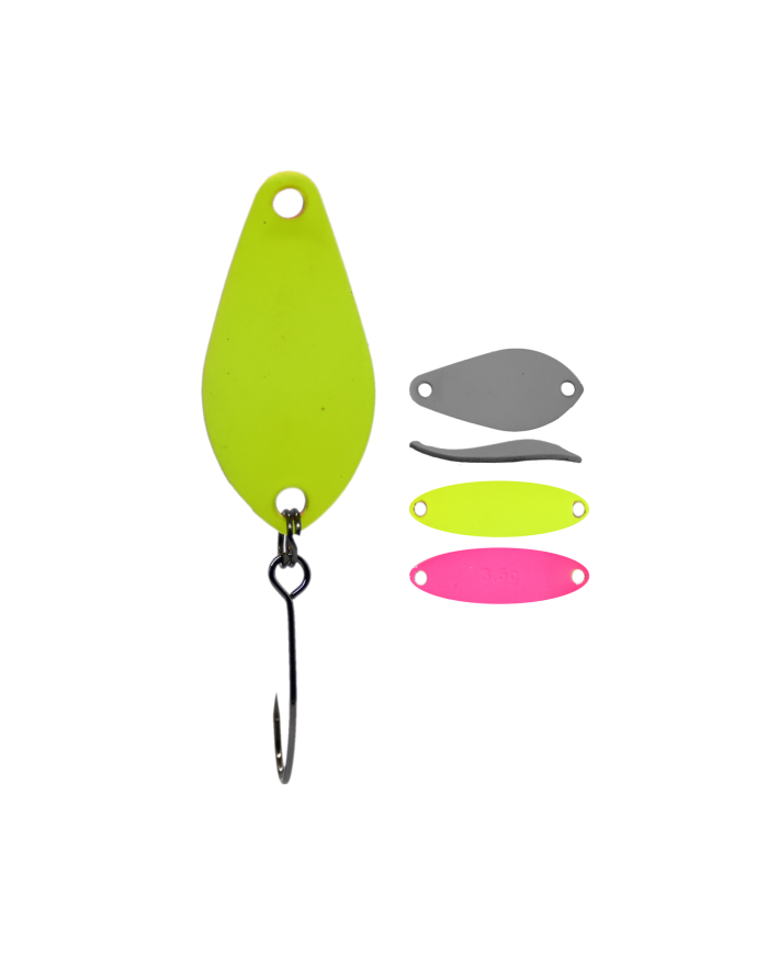 Błystka Wahadłowa GERMINA Trout Spoon 1.5g - Pinky