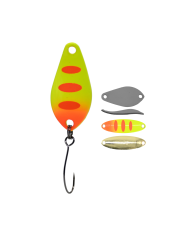 Błystka Wahadłowa GERMINA Trout Spoon 1.5g - Orange Tiger