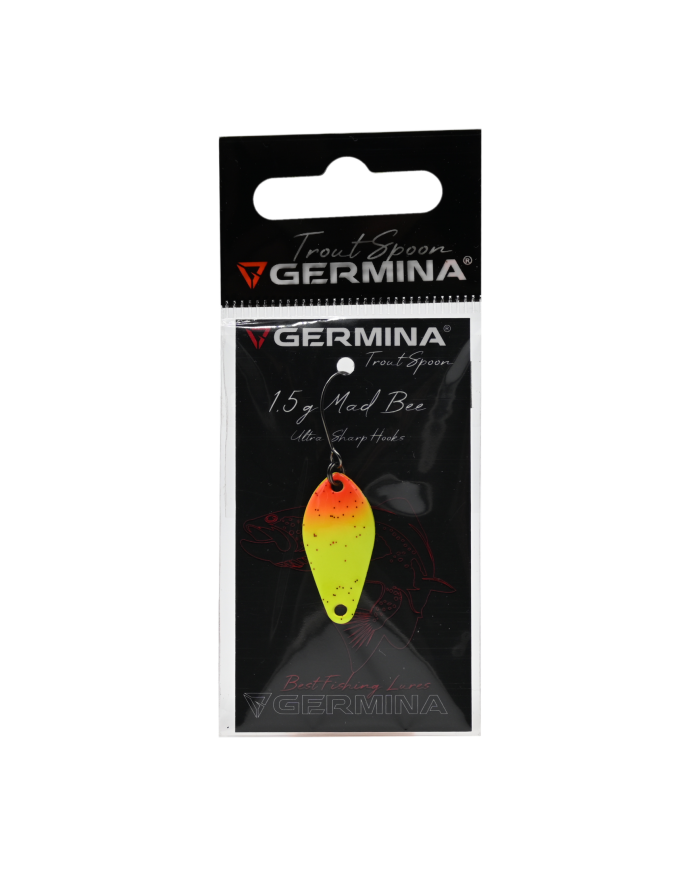 Błystka Wahadłowa GERMINA Trout Spoon 1.5g - Mad Bee