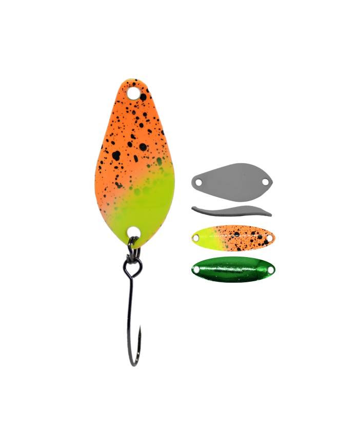 Błystka Wahadłowa GERMINA Trout Spoon 1.5g - Slather
