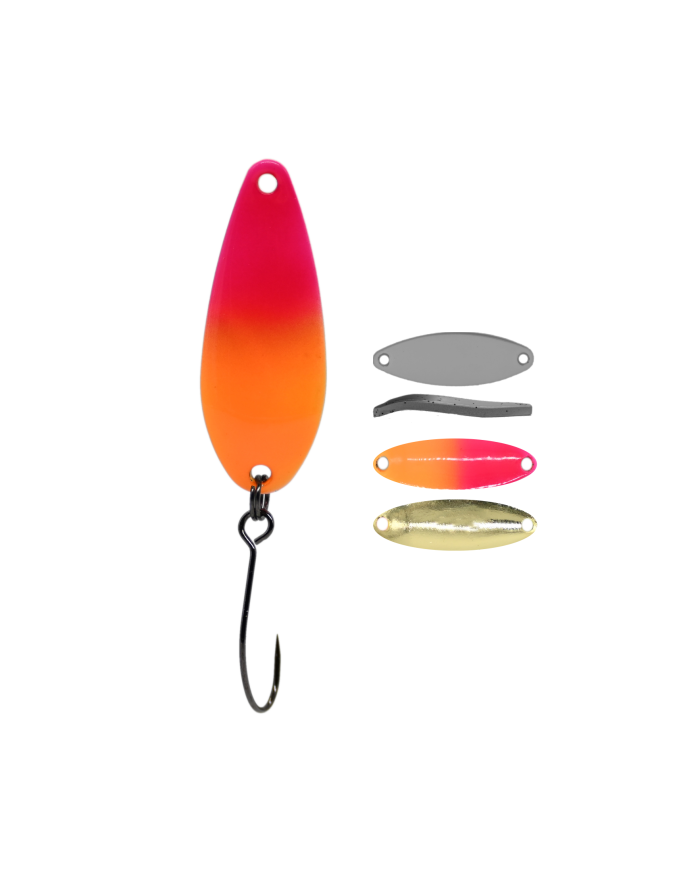 Błystka Wahadłowa GERMINA Trout Spoon 2g - Tequila