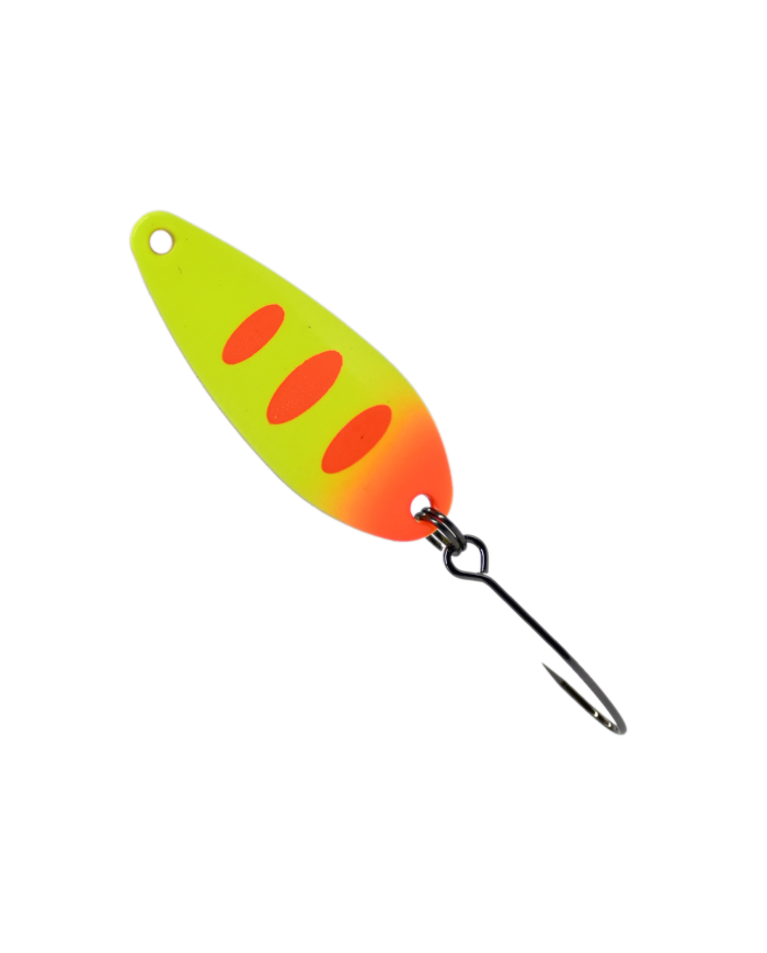 Błystka Wahadłowa GERMINA Trout Spoon 2g - Orange Tiger