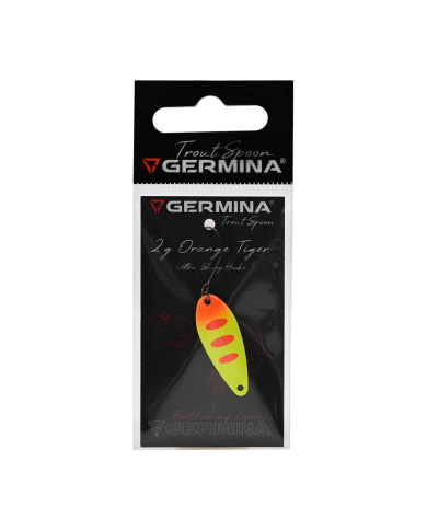 Błystka Wahadłowa GERMINA Trout Spoon 2g - Orange Tiger