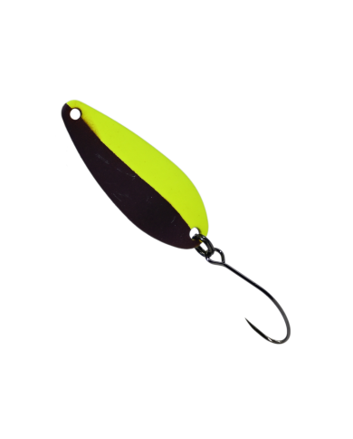 Błystka Wahadłowa GERMINA Trout Spoon 2g - Black Widow