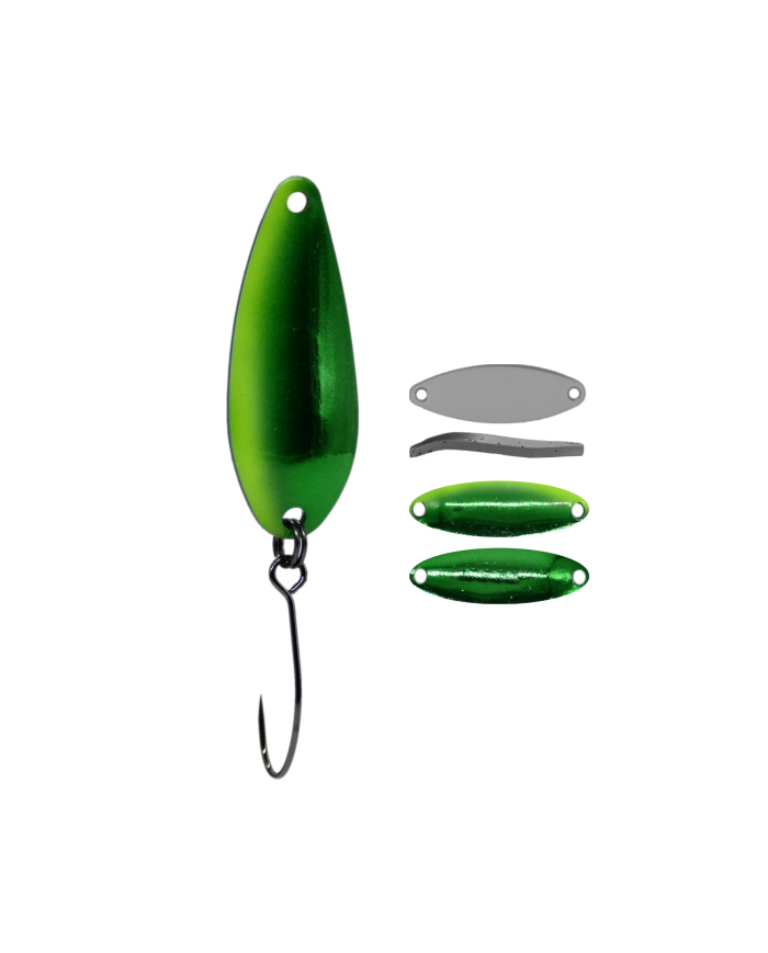 Błystka Wahadłowa GERMINA Trout Spoon 2g - Squizze