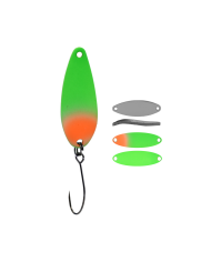 Błystka Wahadłowa GERMINA Trout Spoon 2g - Green Beetle