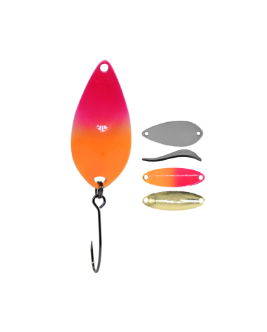 Błystka Wahadłowa GERMINA Trout Spoon 2.5g - Tequila