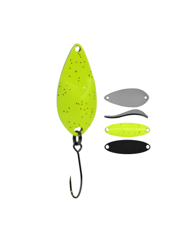 Błystka Wahadłowa GERMINA Trout Spoon 2.5g - Lemonade