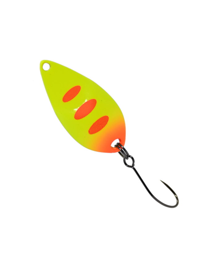 Błystka Wahadłowa GERMINA Trout Spoon 2.5g - Orange Tiger