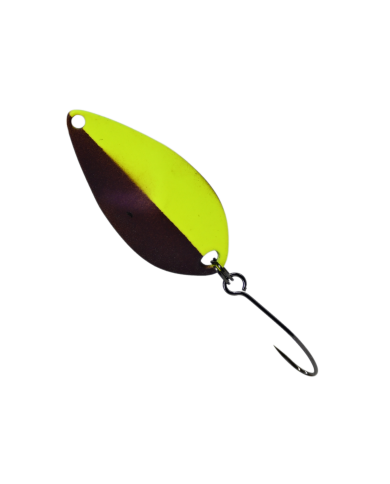 Błystka Wahadłowa GERMINA Trout Spoon 2.5g - Black Widow