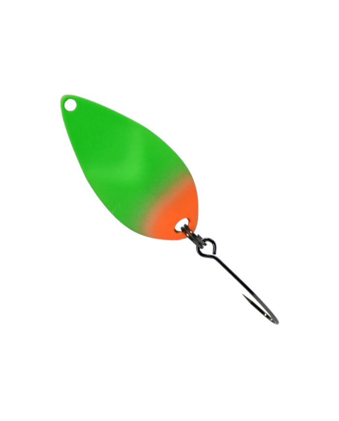 Błystka Wahadłowa GERMINA Trout Spoon 2.5g - Green Beetle