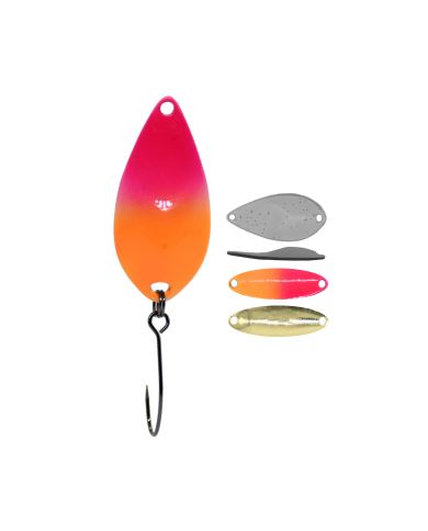 Błystka Wahadłowa GERMINA Trout Spoon 3g - Tequila