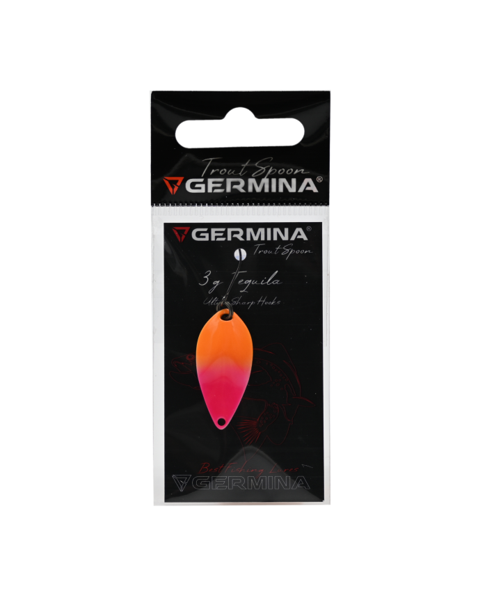 Błystka Wahadłowa GERMINA Trout Spoon 3g - Tequila