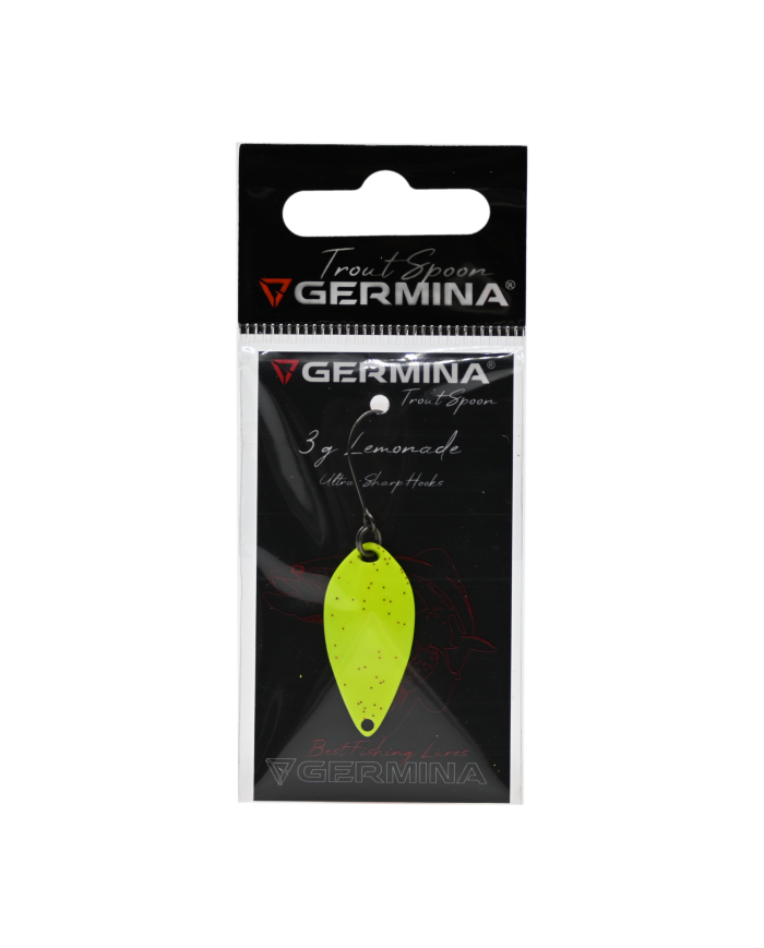 Błystka Wahadłowa GERMINA Trout Spoon 3g - Lemonade