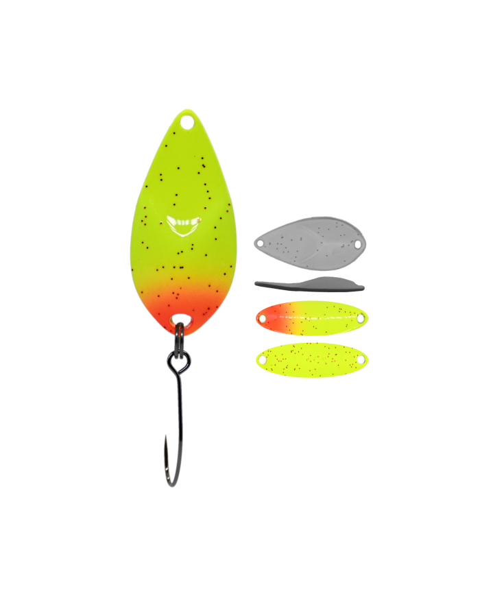 Błystka Wahadłowa GERMINA Trout Spoon 3g - Granadine