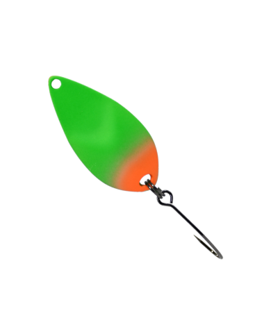 Błystka Wahadłowa GERMINA Trout Spoon 3g - Green Beetle