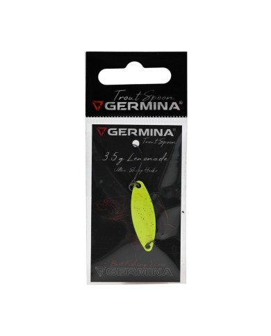 Błystka Wahadłowa GERMINA Trout Spoon 3.5g - Lemonade