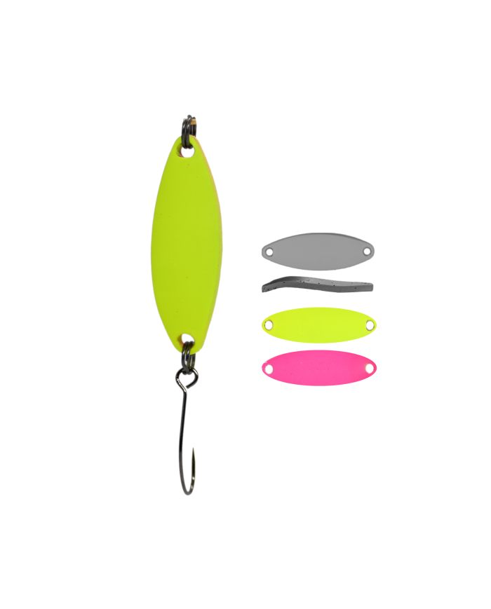 Błystka Wahadłowa GERMINA Trout Spoon 3.5g - Pinky