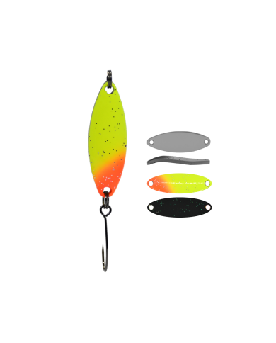 Błystka Wahadłowa GERMINA Trout Spoon 3.5g - Granadine