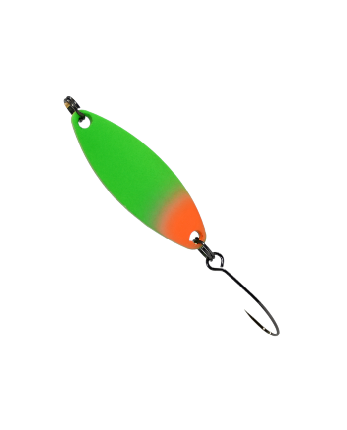 Błystka Wahadłowa GERMINA Trout Spoon 3.5g - Green Beetle
