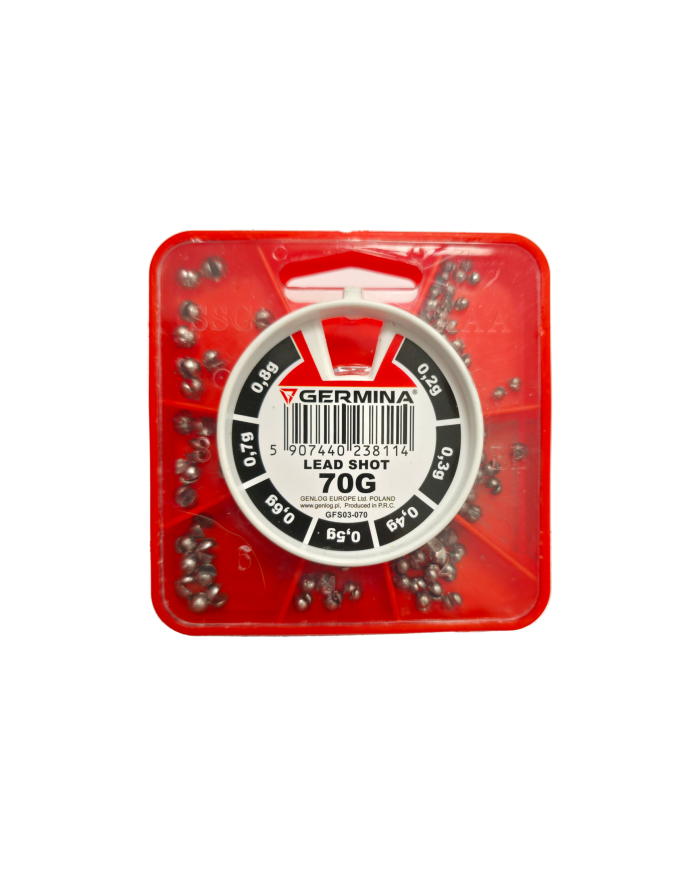 Zestaw Ciężarków Śrucin GERMINA Lead Shot 70g