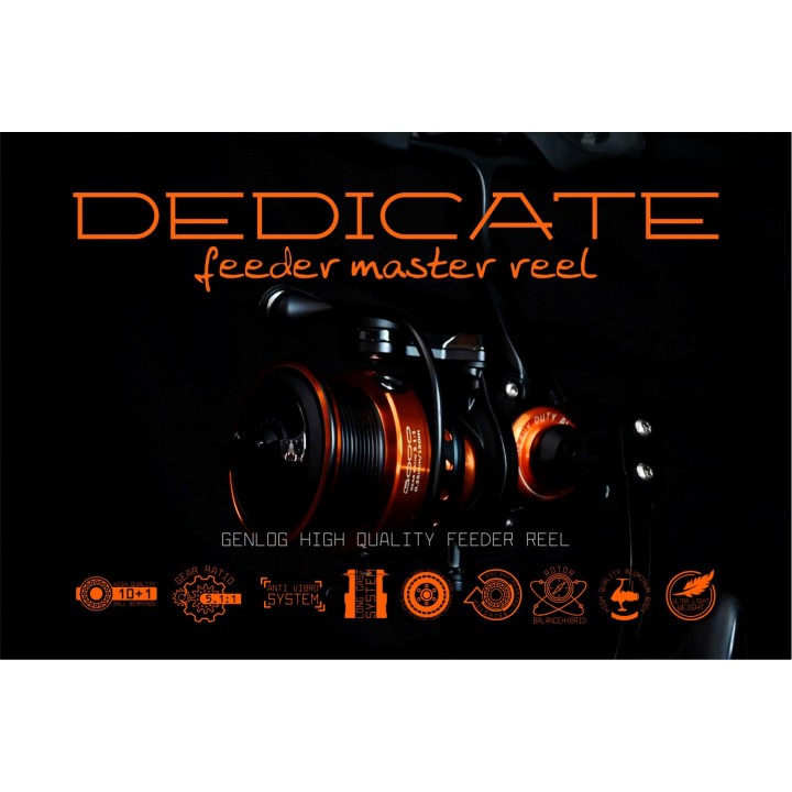 Kołowrotek GENLOG Dedicate Feeder Master 2000