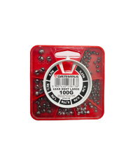 Zestaw Ciężarków Śrucin GERMINA Lead Shot Fine 100g Zestaw Ciężarków Śrucin GERMINA Lead Shot Fine 100g