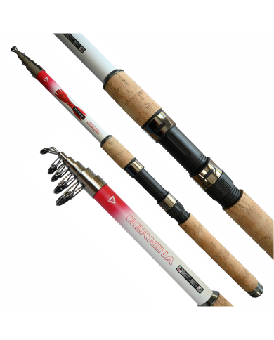 Wędka GERMINA Calibra Tele-Spin 2.10m 10-30g