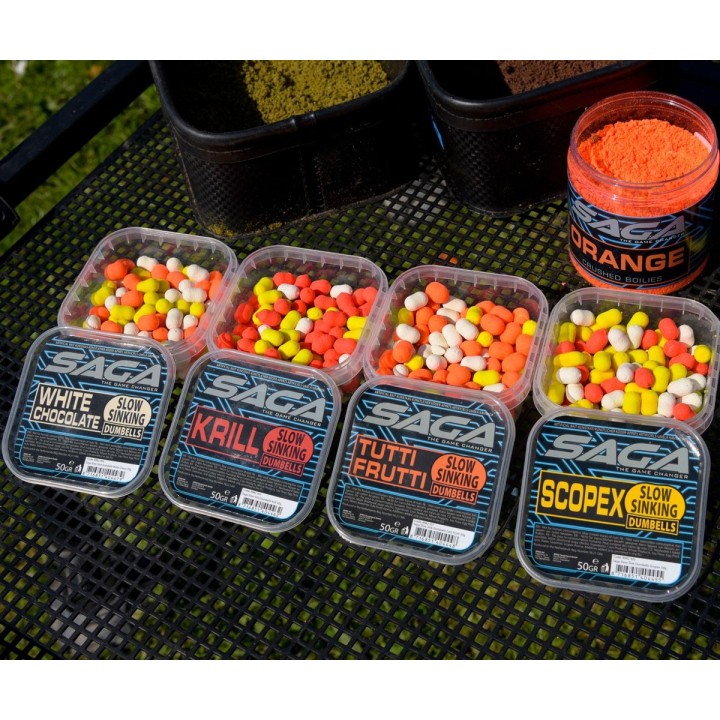 Dumbells Saga Slow Sinking 50g 10mm - Scopex