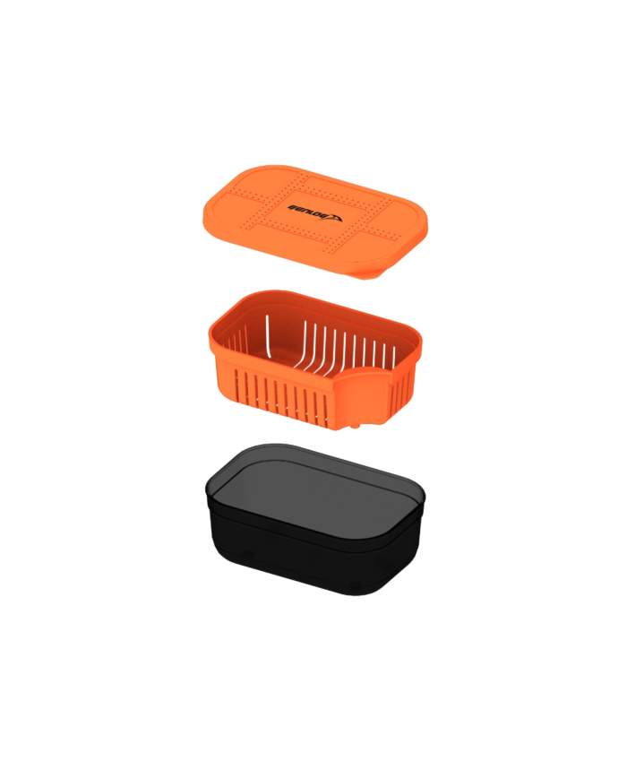 Pudełko GENLOG z sitkiem i pokrywką do pelletu - 0.6L