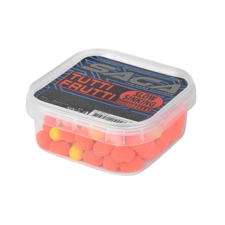 Dumbells Saga Slow Sinking 50g 10mm - Tutti Frutti
