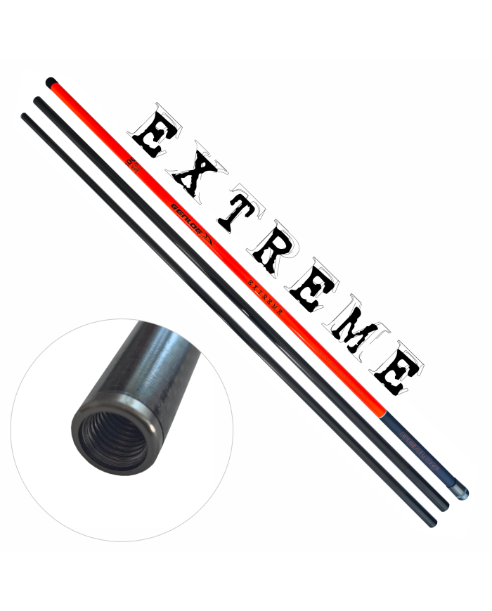 Sztyca do Podbieraka GENLOG Extreme Orange 3m Sztyca do Podbieraka GENLOG Extreme Orange 3m