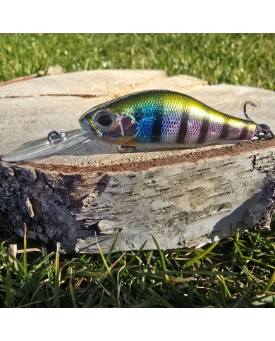 Wobler GERMINA Crank Bait 5cm 4.5g Black Perch