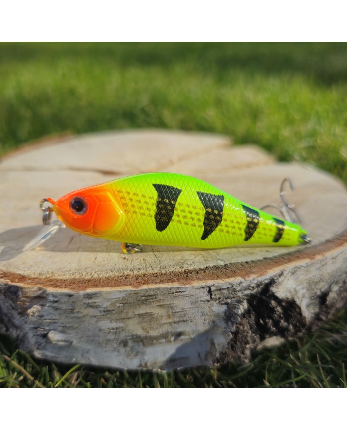 Wobler GERMINA Perch 7cm 9g Fire Tiger