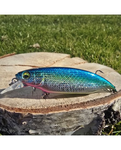 Wobler GERMINA Panic Minnow 9cm 12g Blue - Floating