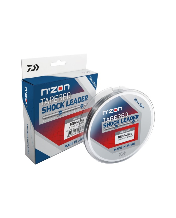 Strzałówka DAIWA N'Zon Tapered Shock Leader 0.22-0.30mm